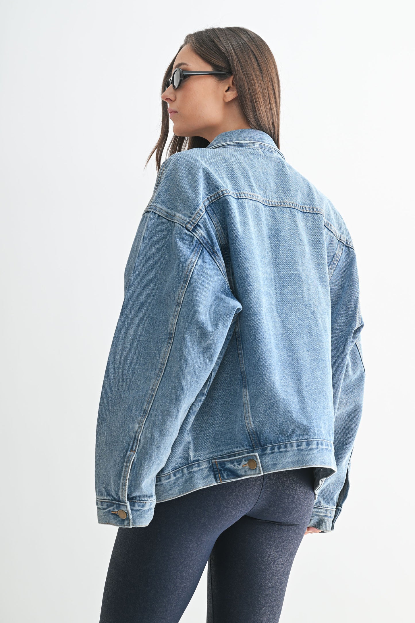 Boxy Cut Denim Jacket