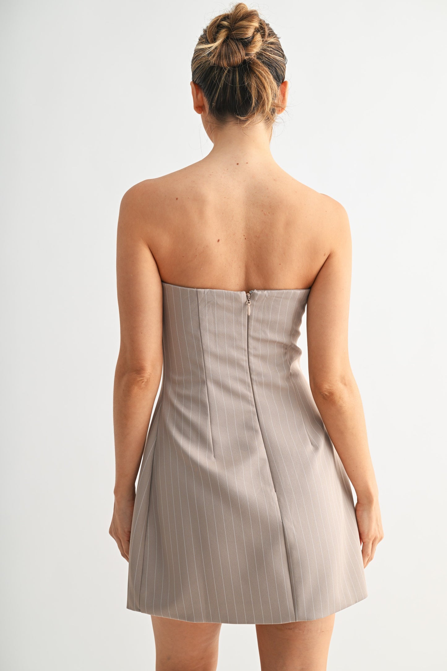 Executive Edge Strapless Dress
