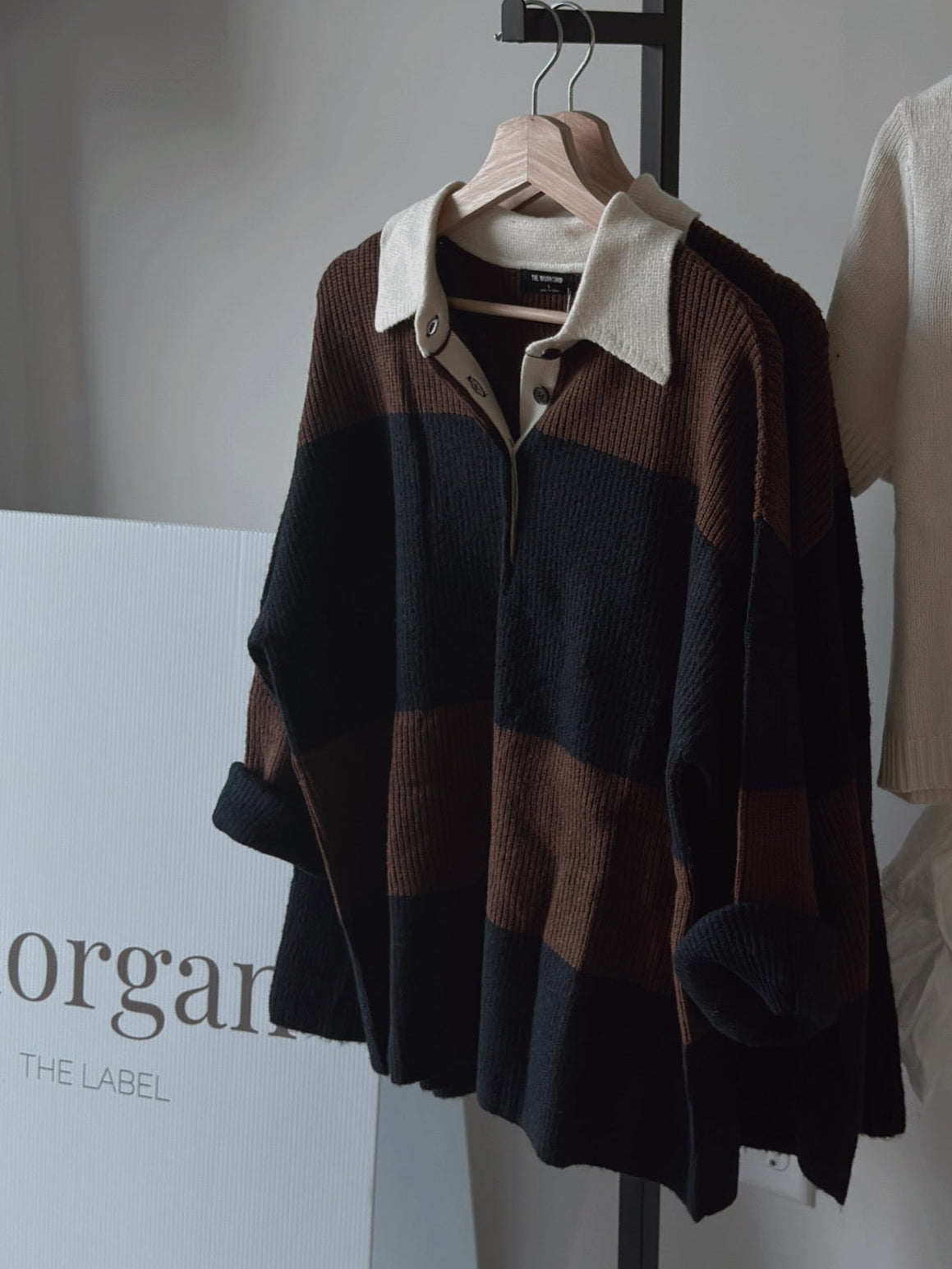 Cafe au Lait Knit Sweater