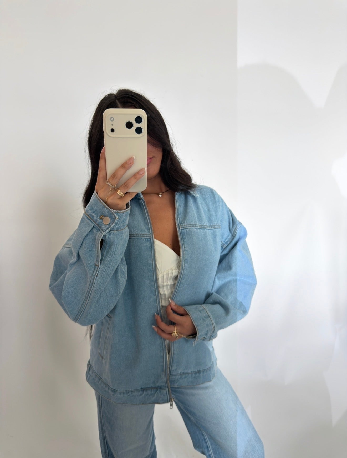 Essential Oversized Denim Jacket