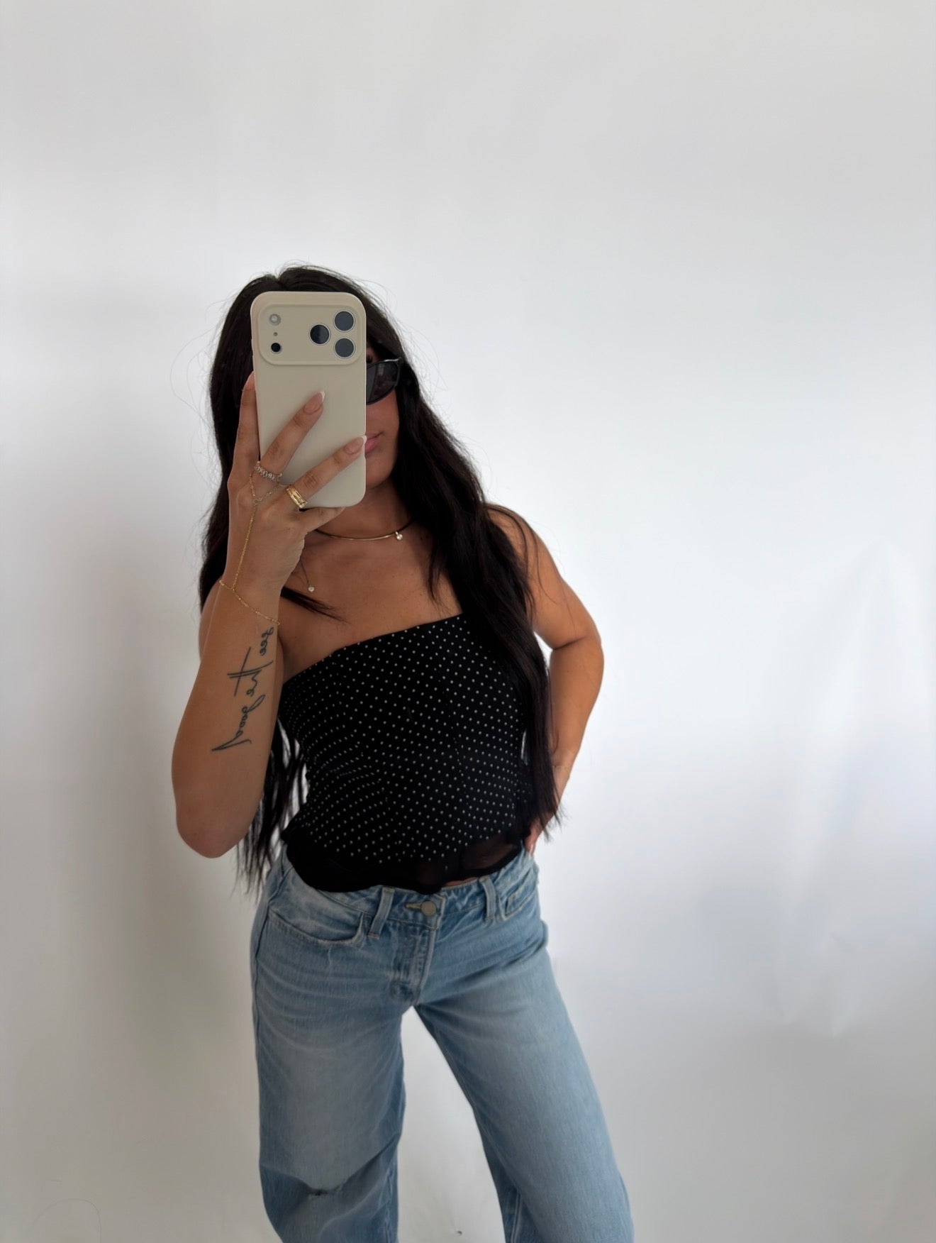 The Effortless Polka Dot Top