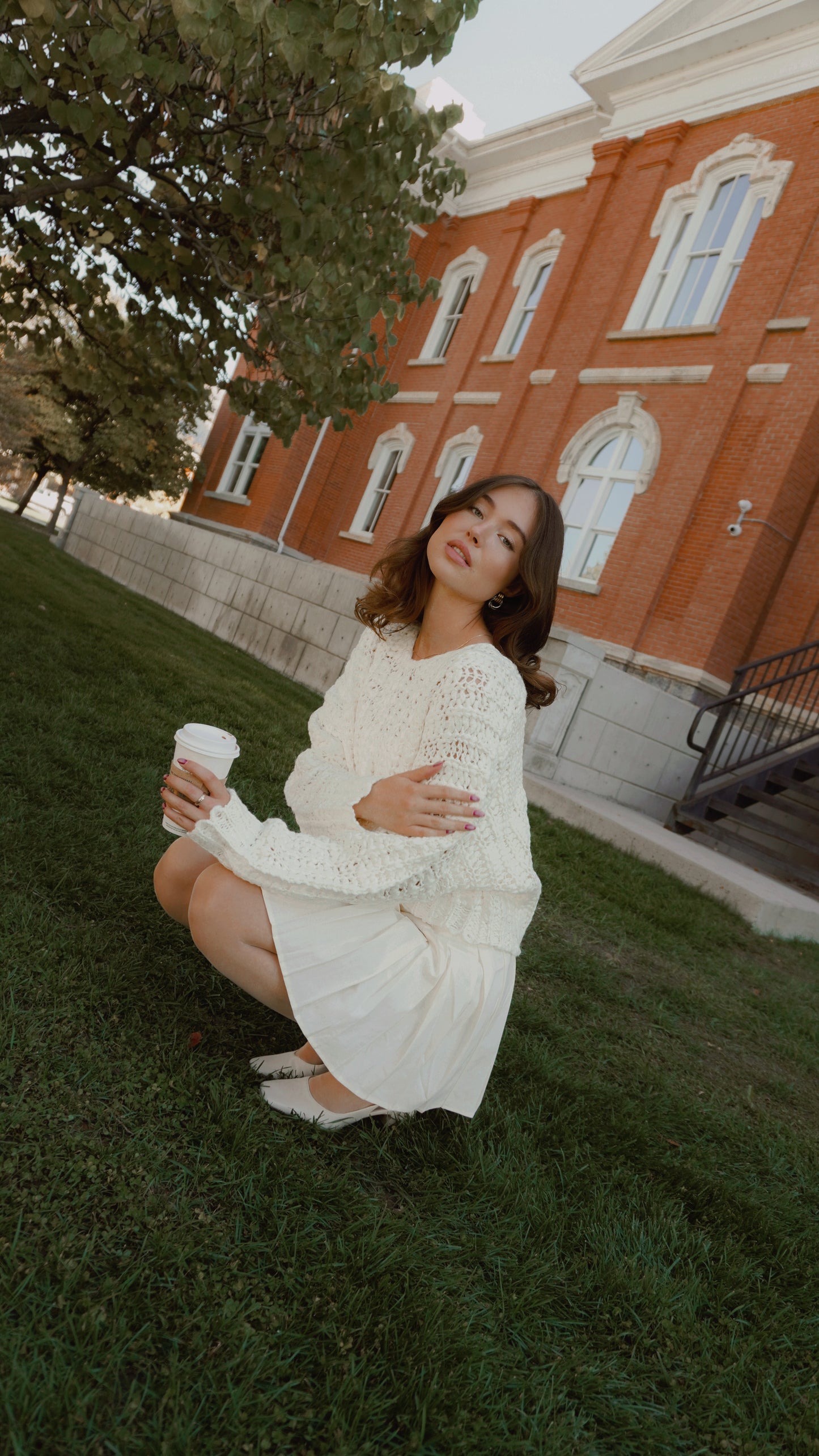 Slouchy Ivory Sweater