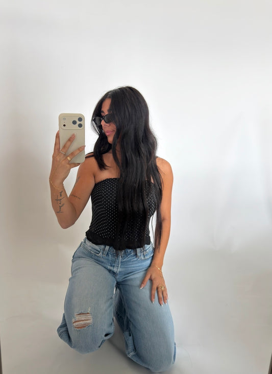 The Effortless Polka Dot Top