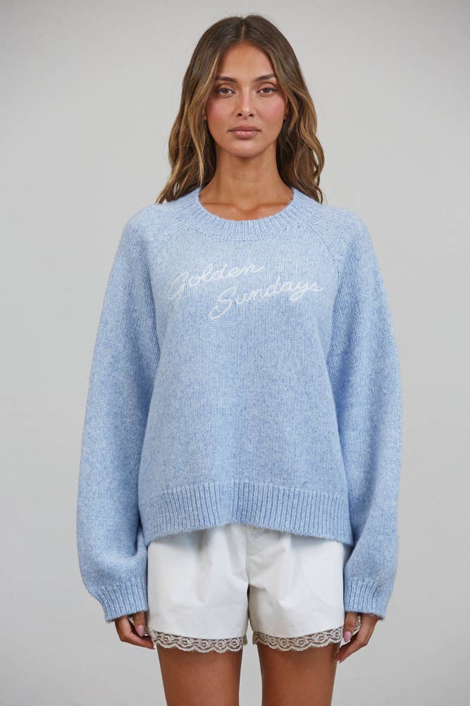 Golden Sundays Sweater
