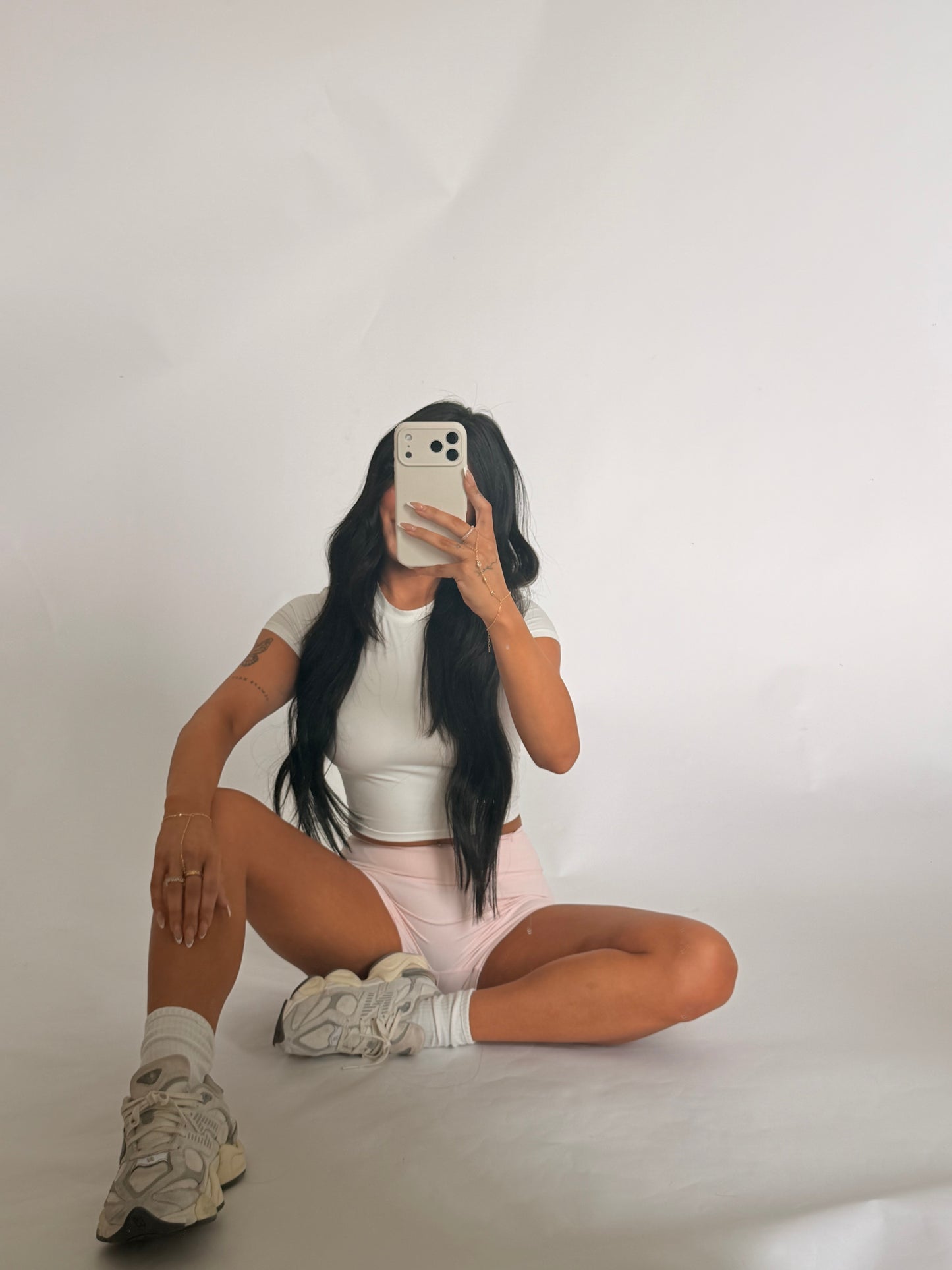 Aligned Midi Shorts