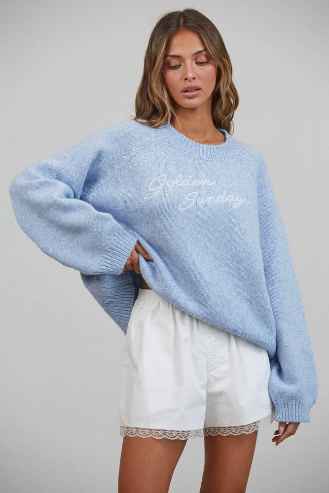 Golden Sundays Sweater