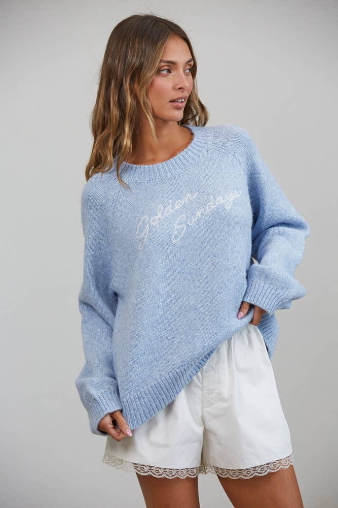 Golden Sundays Sweater