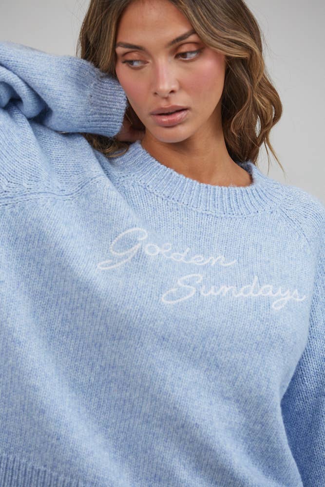 Golden Sundays Sweater
