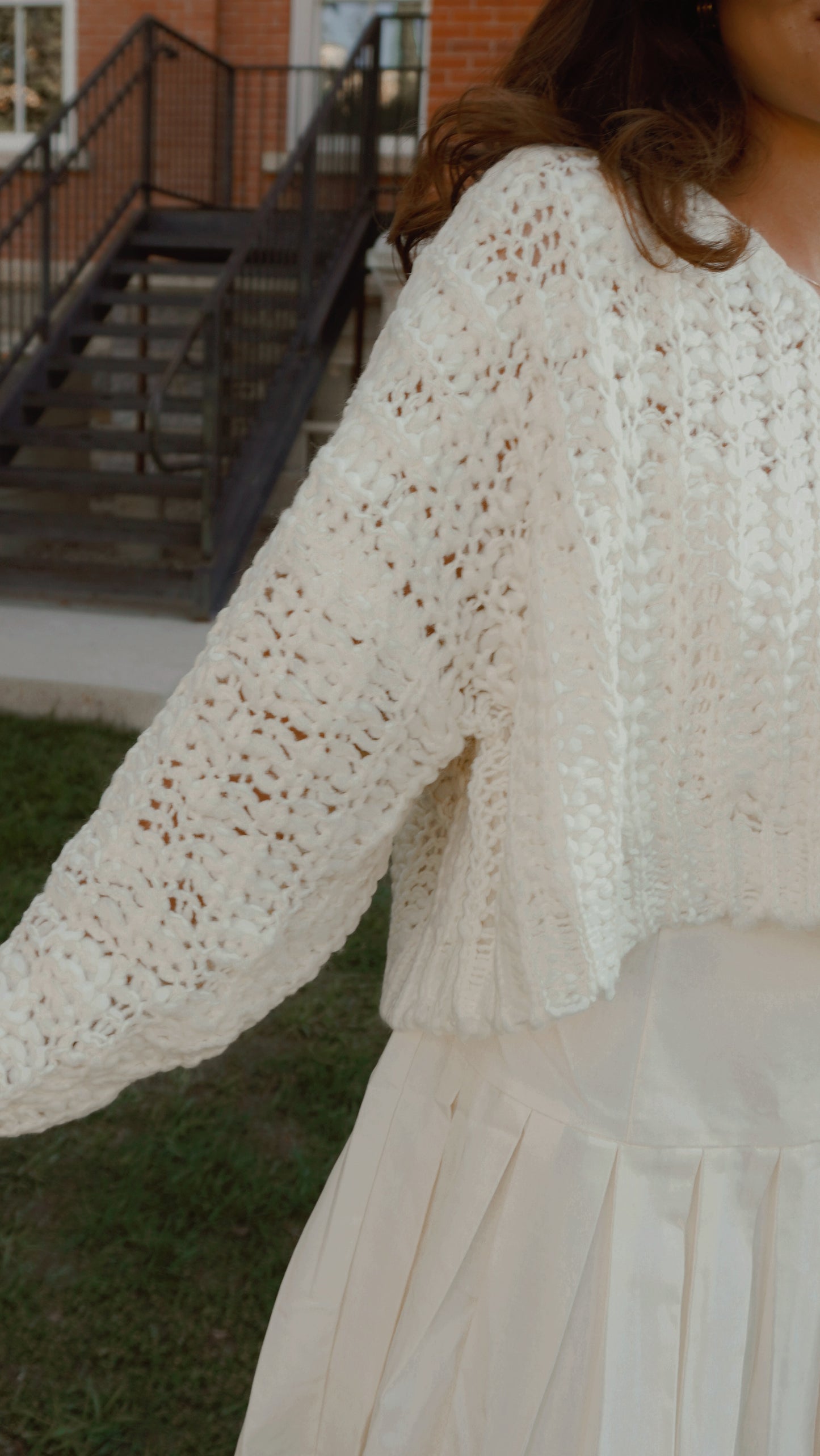 Slouchy Ivory Sweater