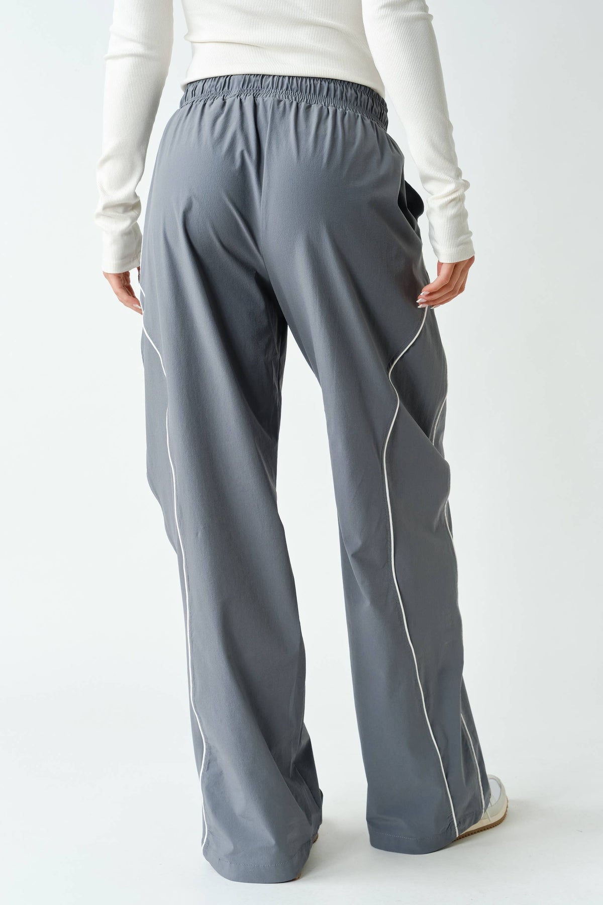 Curved Classic Track Pants (PREORDER 10.8.26)