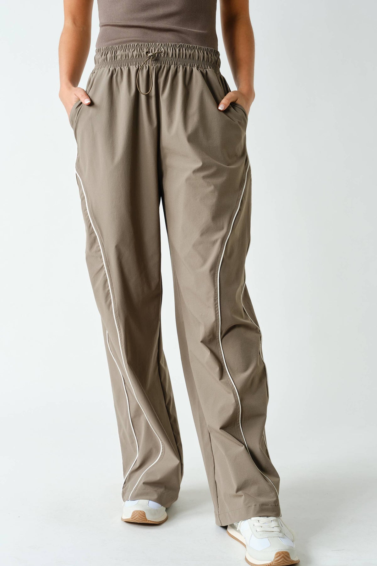 Curved Classic Track Pants (PREORDER 10.8.26)