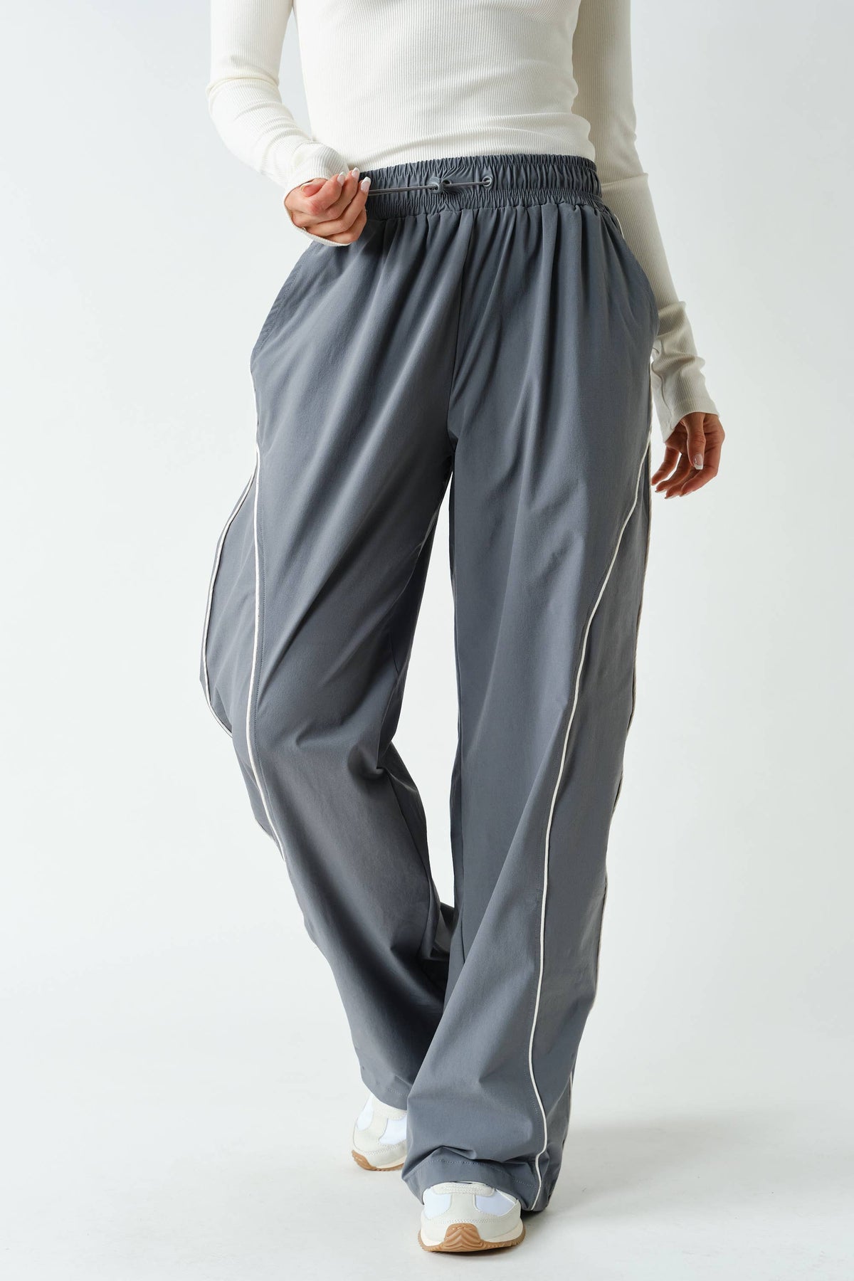 Curved Classic Track Pants (PREORDER 10.8.26)