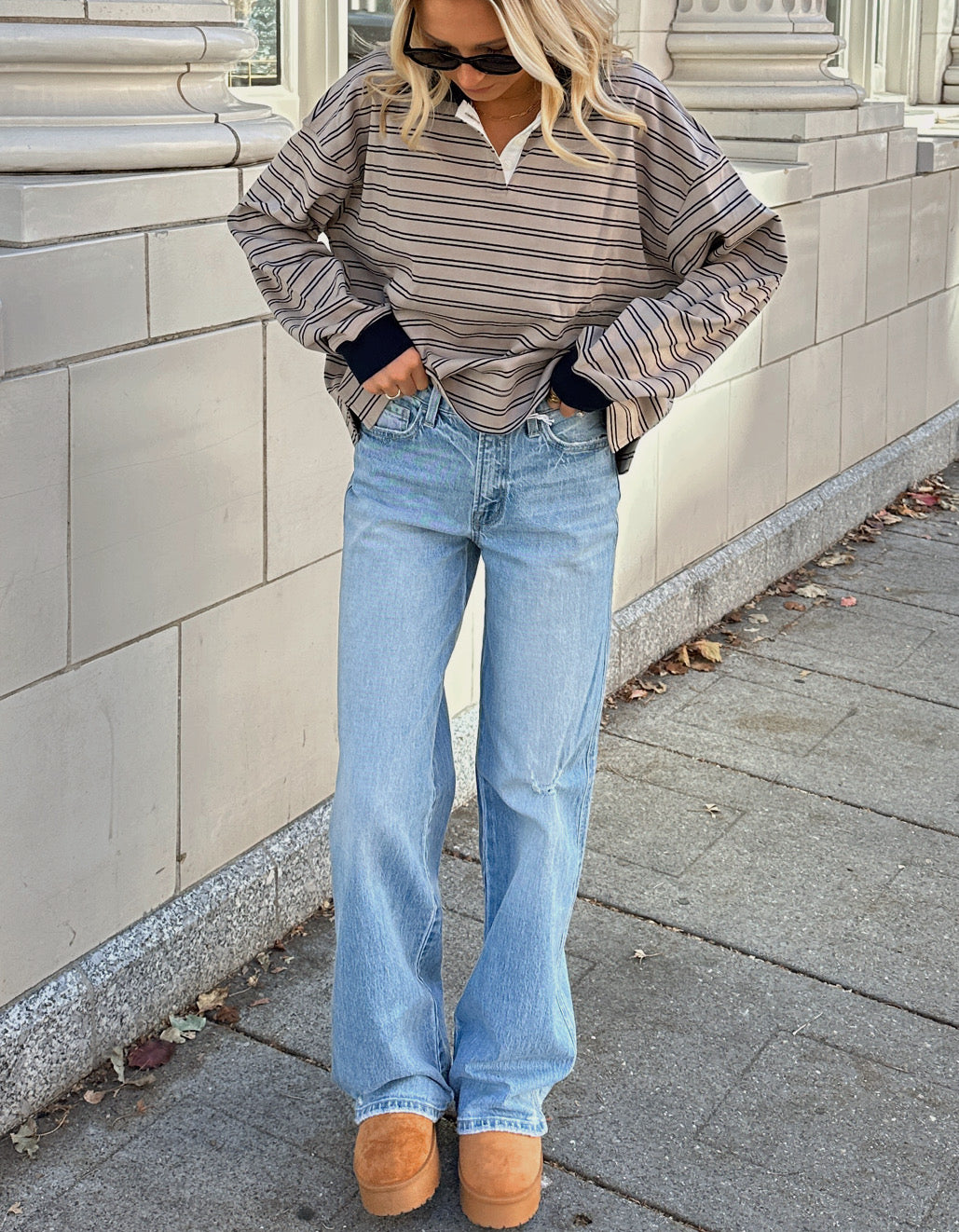 VERVET Jeans | Kris Baggy Wide Leg