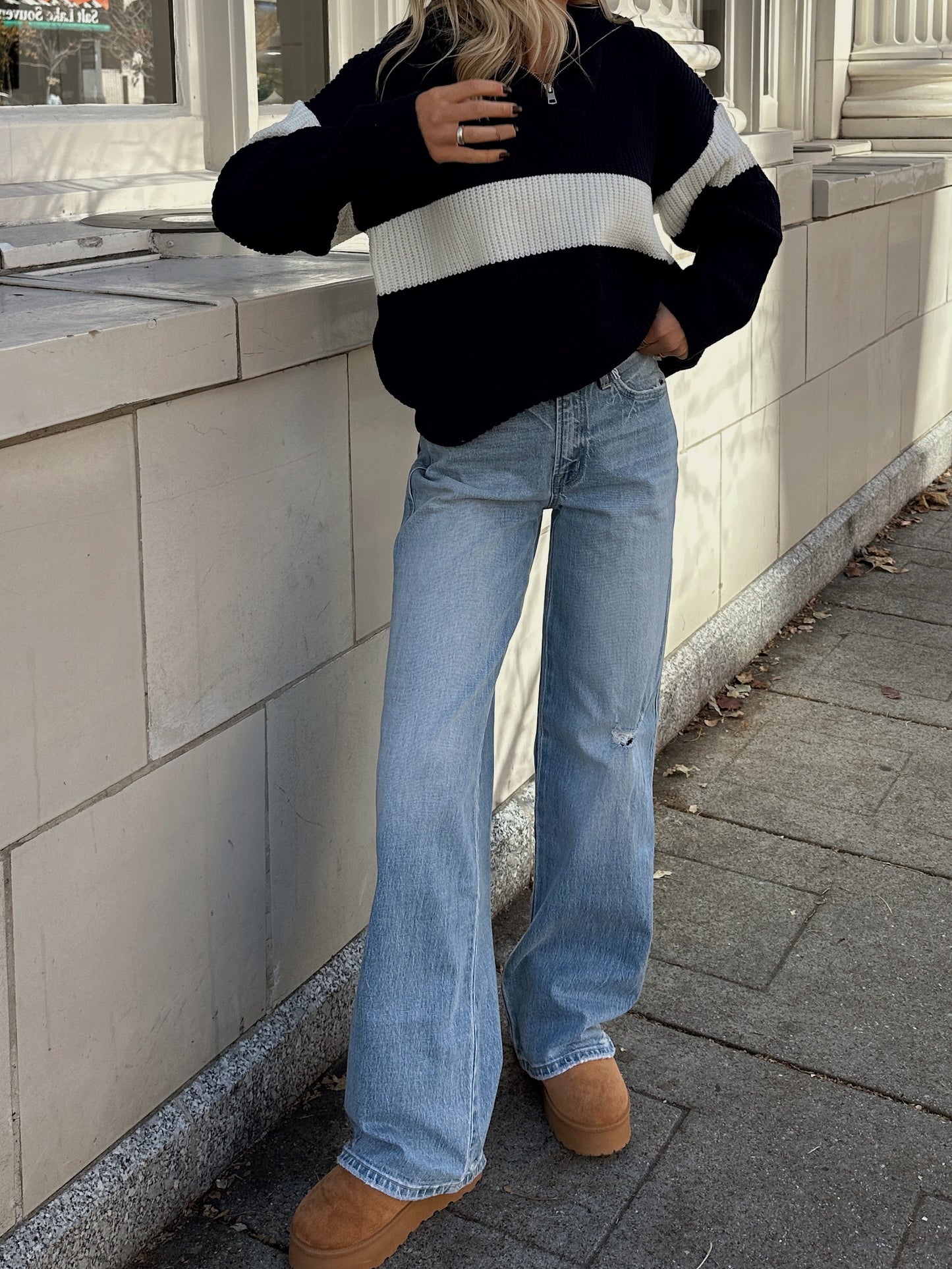 VERVET Jeans | Kris Baggy Wide Leg