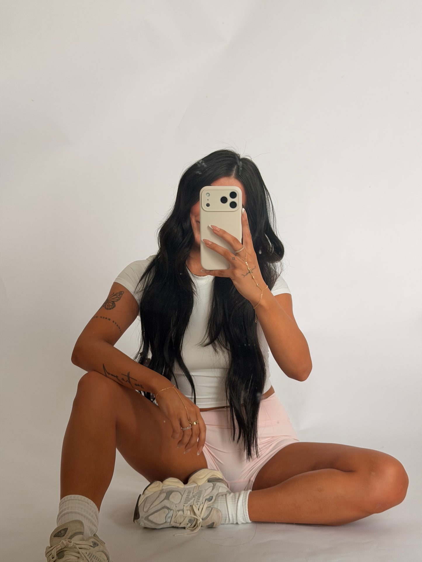 Aligned Midi Shorts