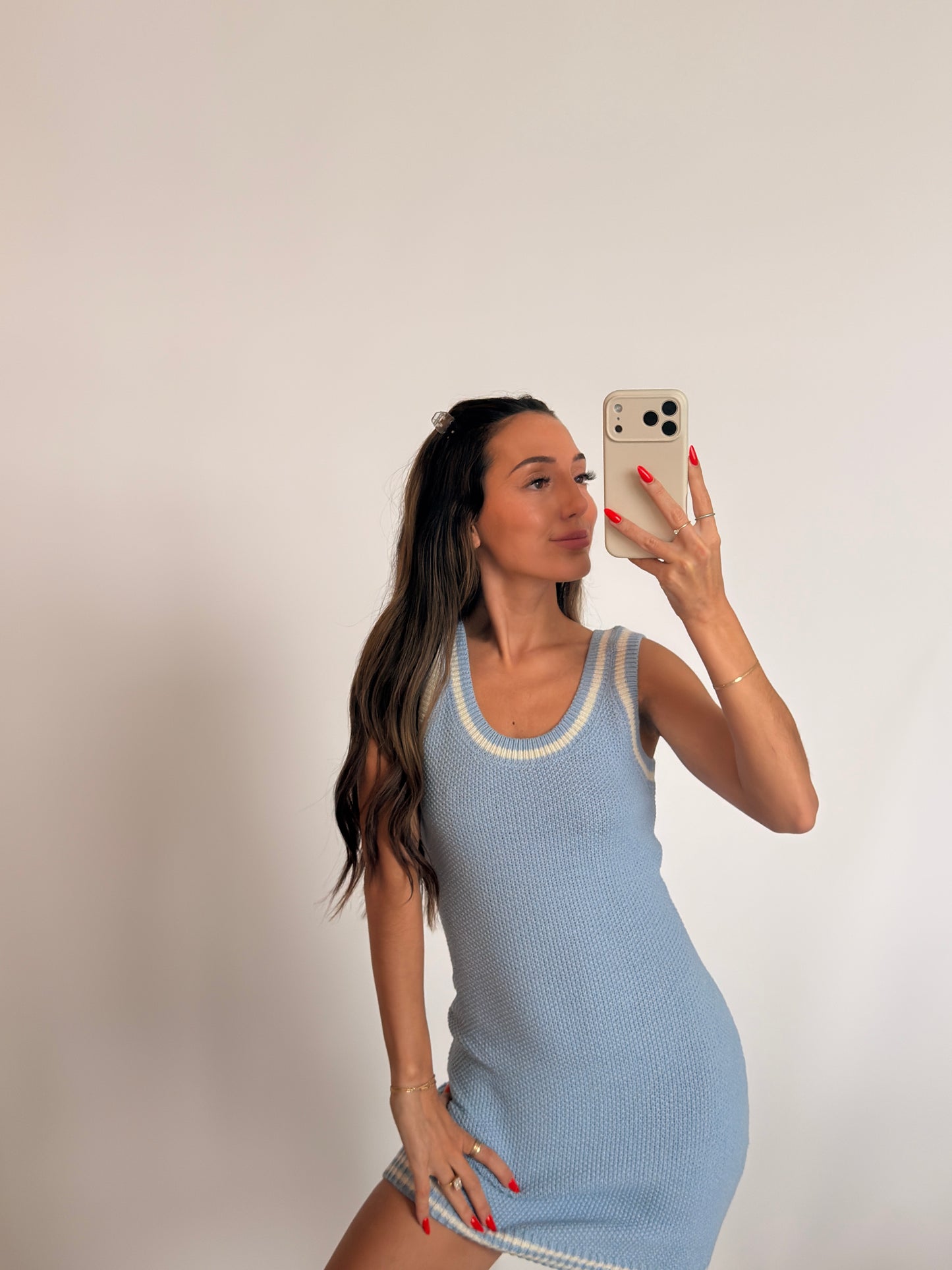 Positano Sweater Knit Dress