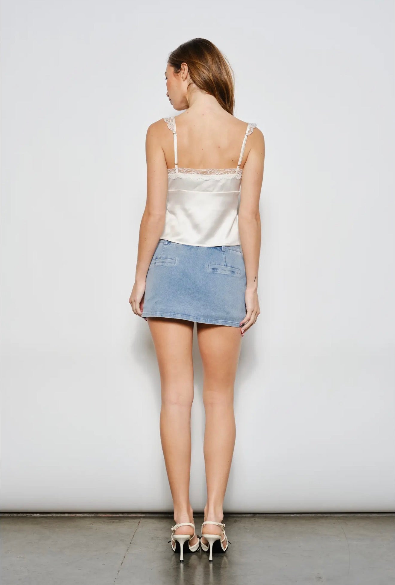 The Gianna Satin Cami