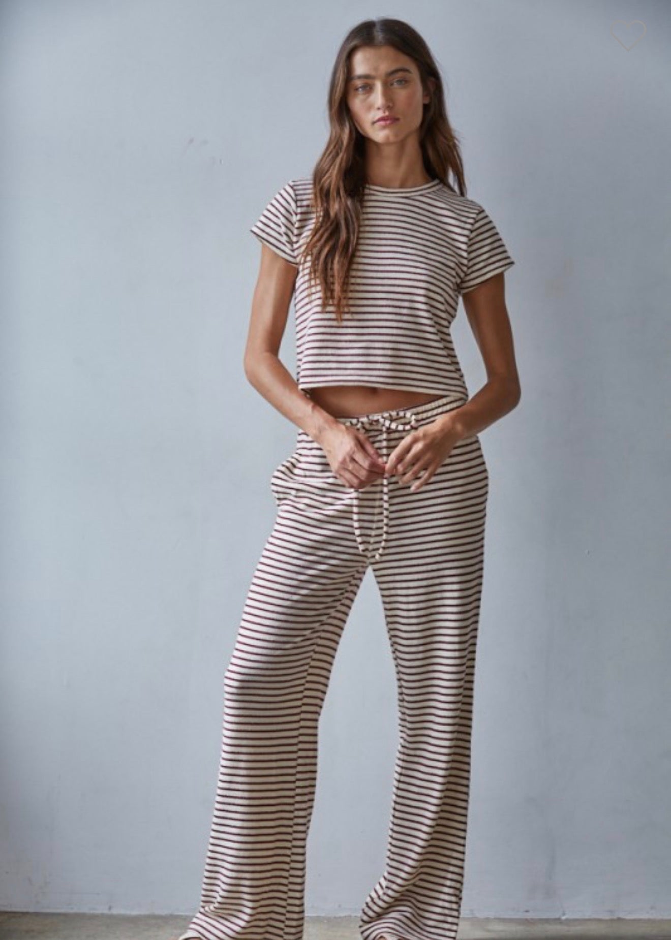 Cozy Christmas Stripe Top