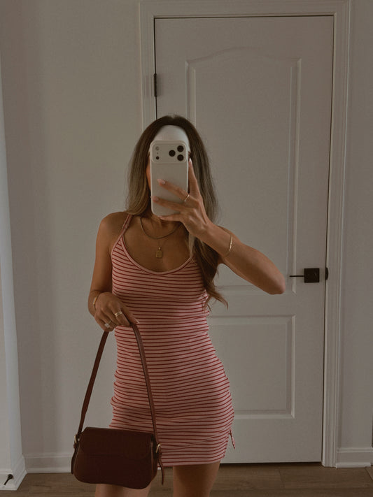 Strawberry Stripe Dress