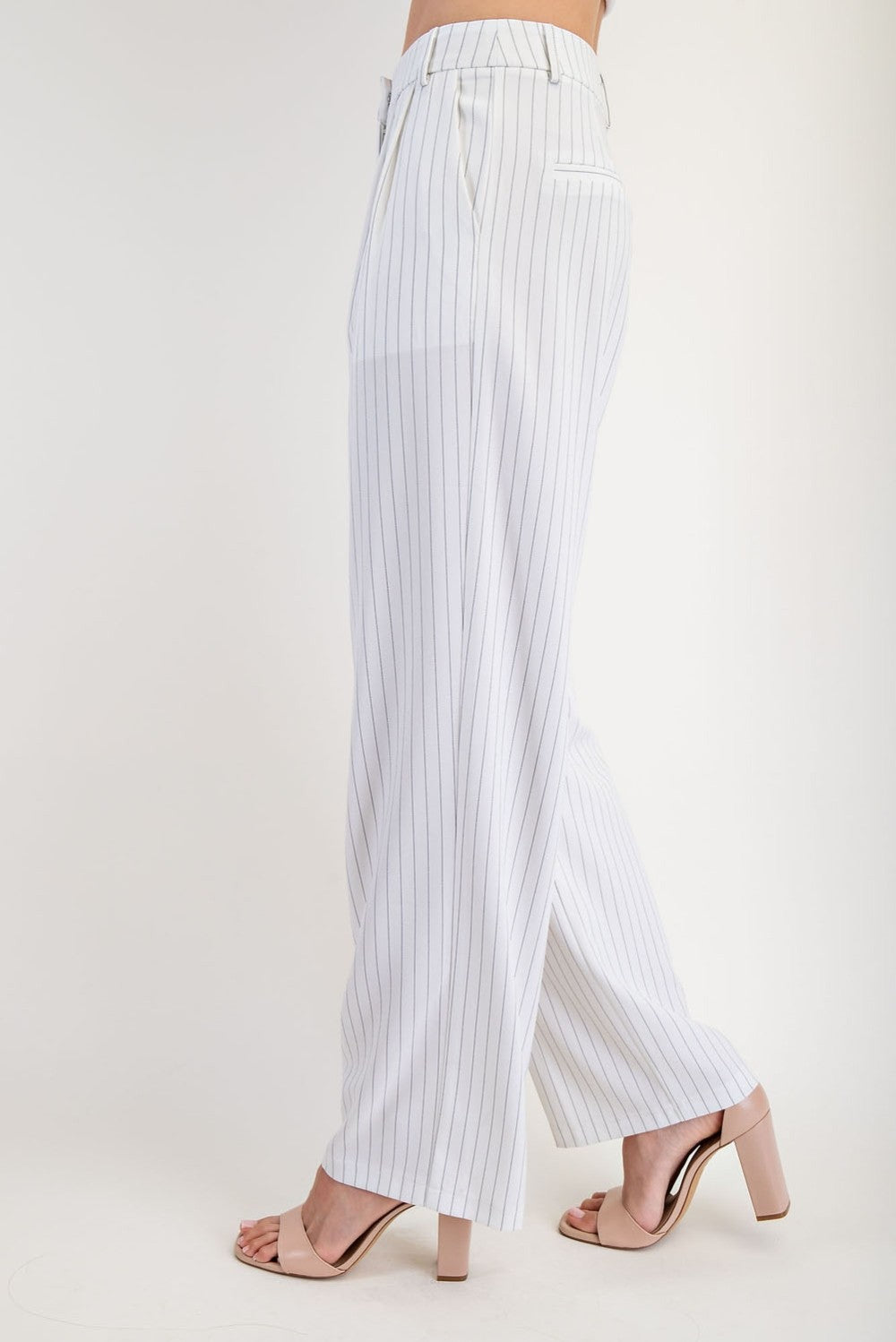 City Nights Pinstriped Pants