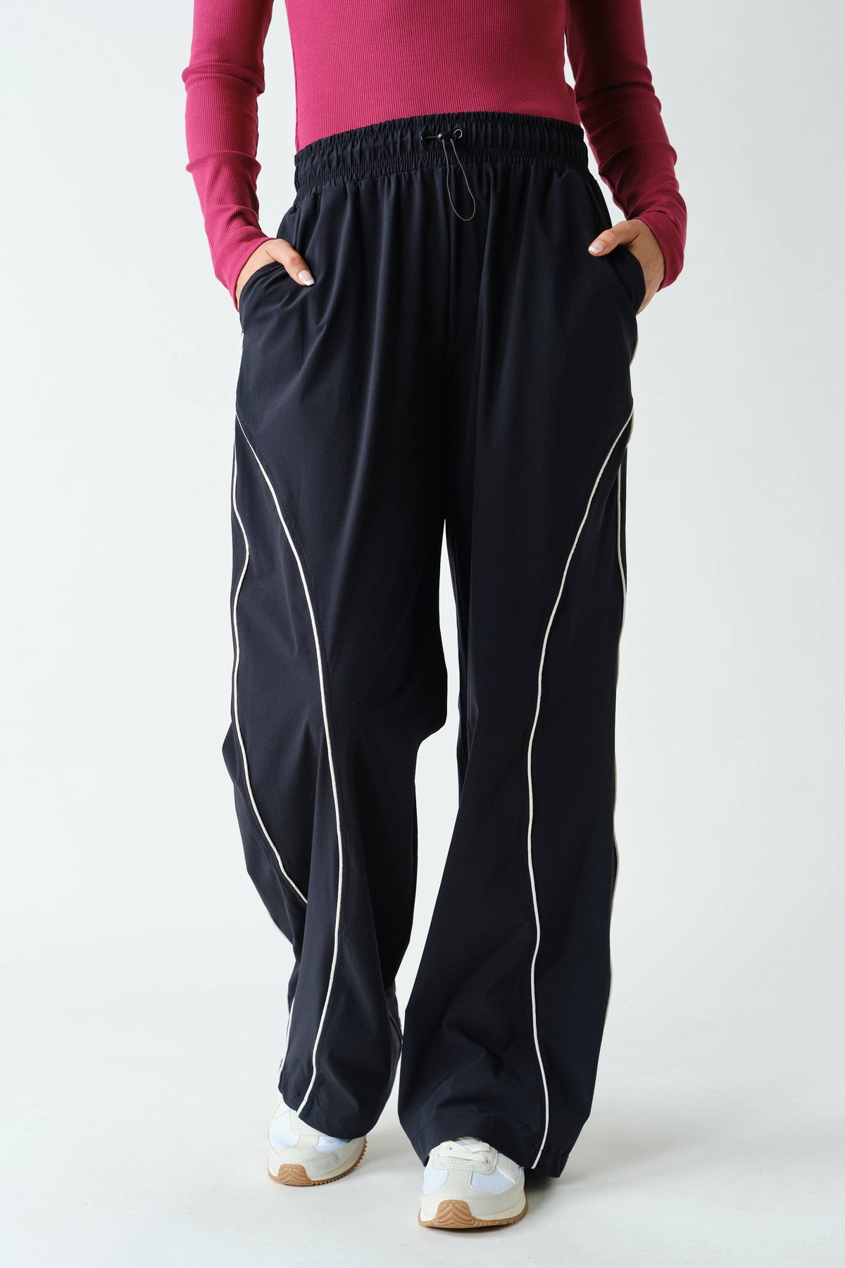 Curved Classic Track Pants (PREORDER 10.8.26)