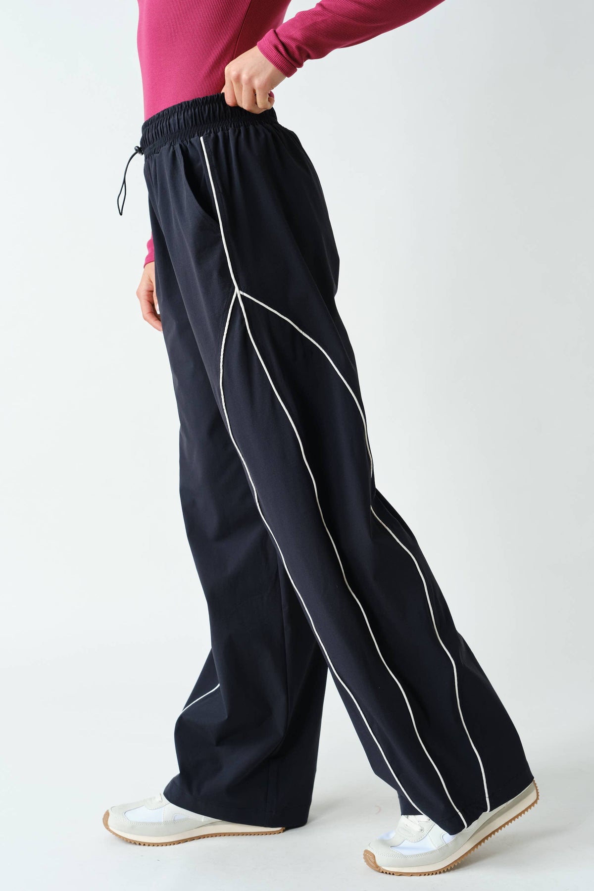 Curved Classic Track Pants (PREORDER 10.8.26)