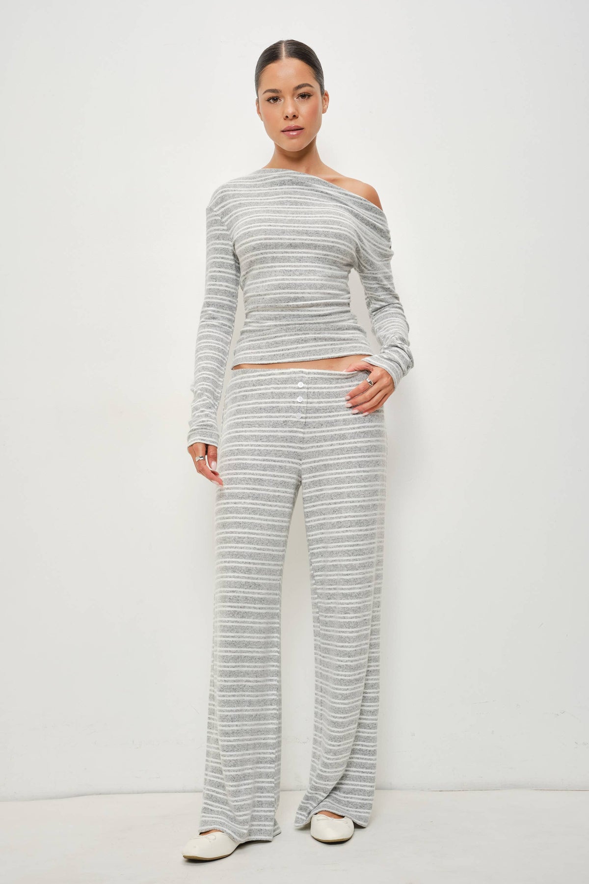 JESSIE STRIPED SET
