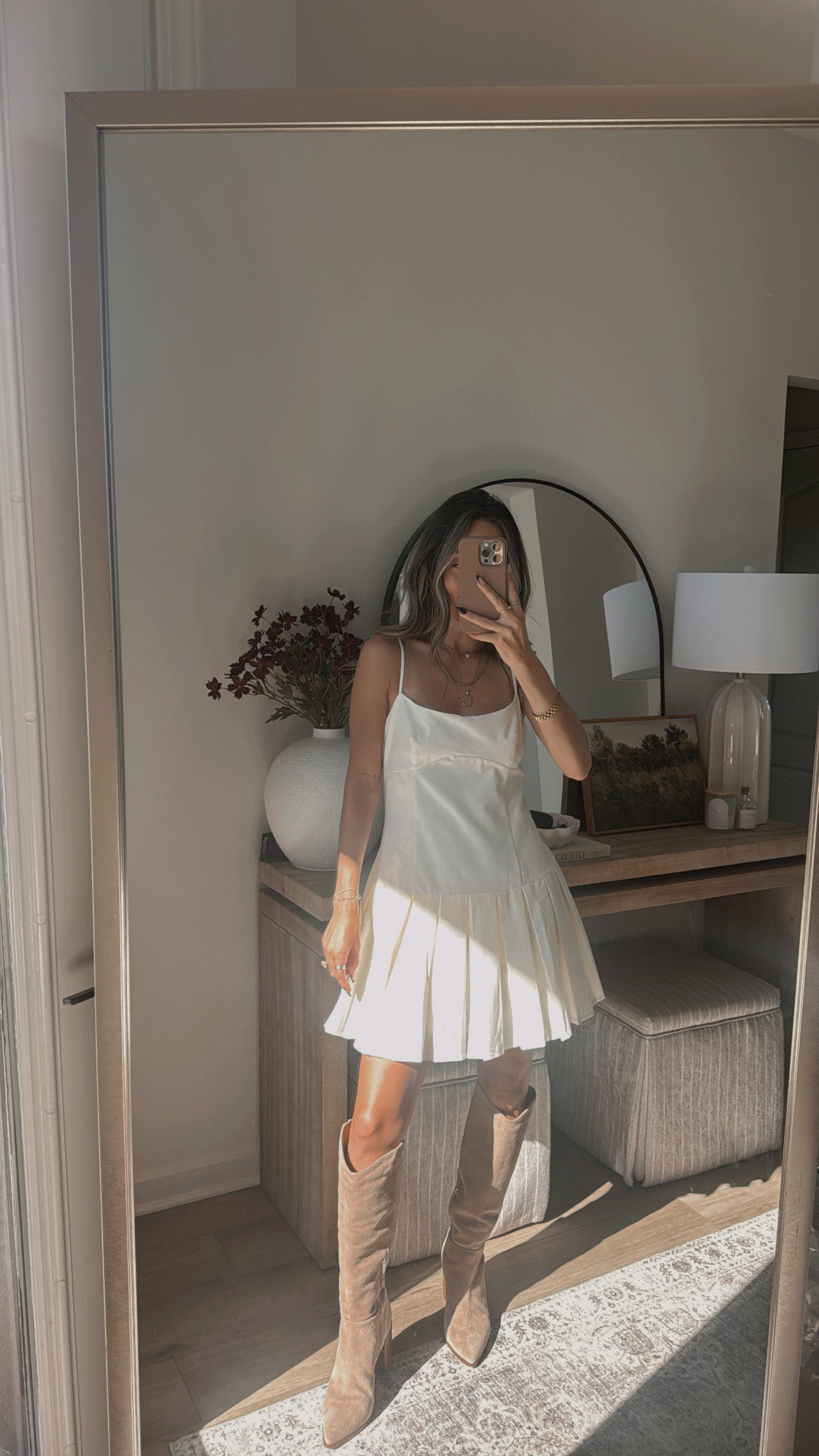 The Rowan Pleated Dress